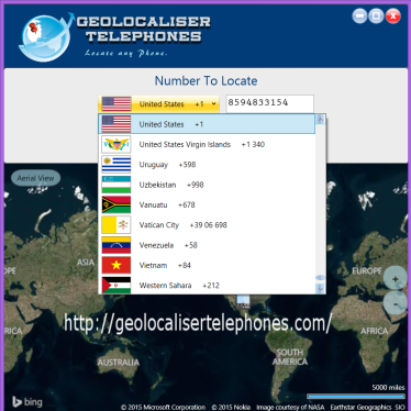 geolocalisation avec telephone portable